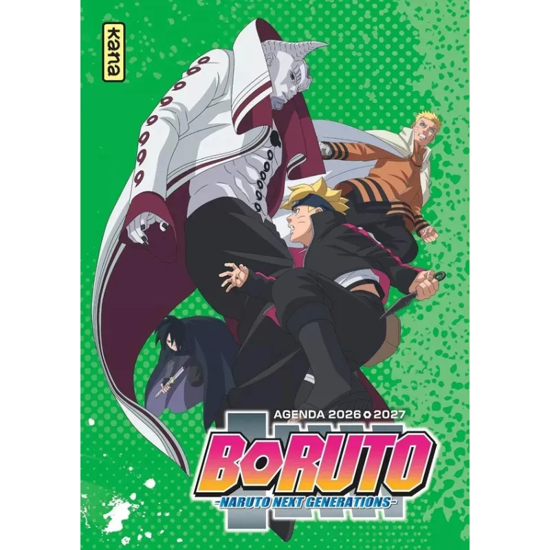Boruto - Naruto next generations : Agenda (édition 2026/2027) - Collectif - Kana - Agenda - ravate.com librairie reunion