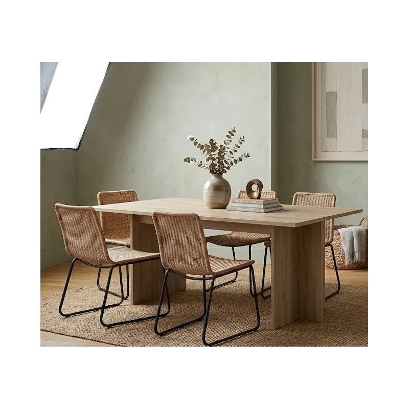 Table extensible de 166 à 200 cm Lead - CALICOSY - 412662