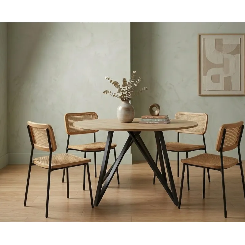 Table à diner ronde Ilana L120cm - CALICOSY - 18850133