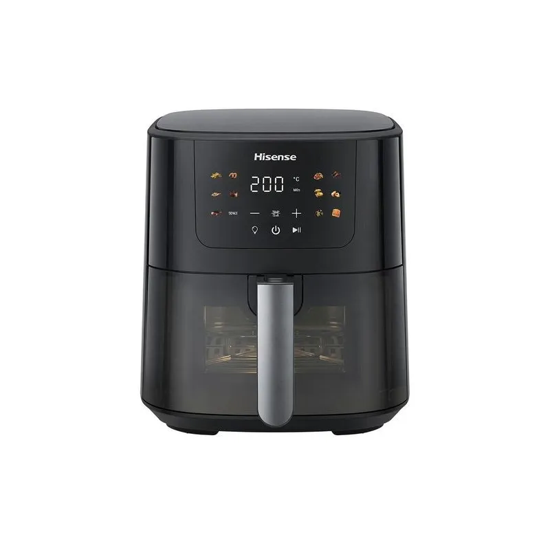 Friteuse sans huile à air chaud 5L 1500W noir - HISENSE - H05AFBK1S3