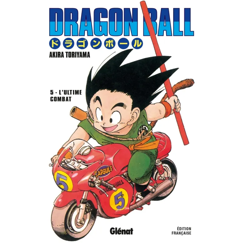 Dragon Ball - édition originale Tome 5 : La terrible muscle tower - Akira Toriyama - Glénat - Poche - ravate.com librairie reuni