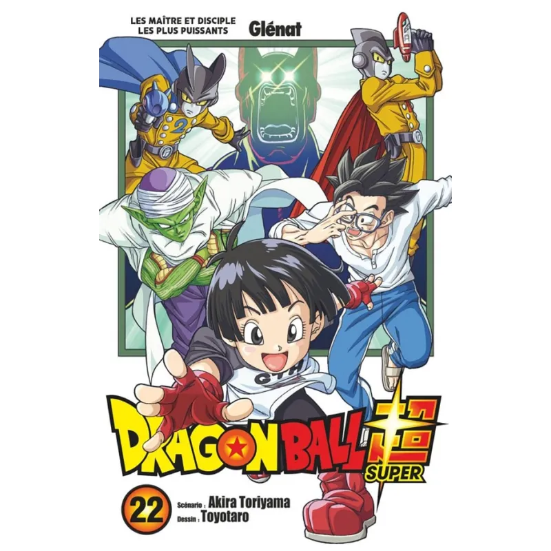 Dragon Ball Super Tome 22 : Le maître et disciple les plus puissants - Akira Toriyama, Toyotarô - Glénat - Poche - Espace... - r