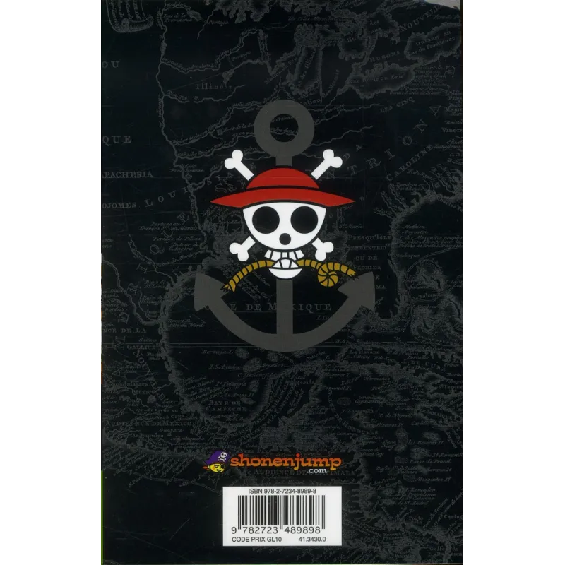 One Piece - édition originale Tome 2 : Luffy versus la bande à Baggy !! - Eiichiro Oda - Glénat - Poche - ravate.com librairie r
