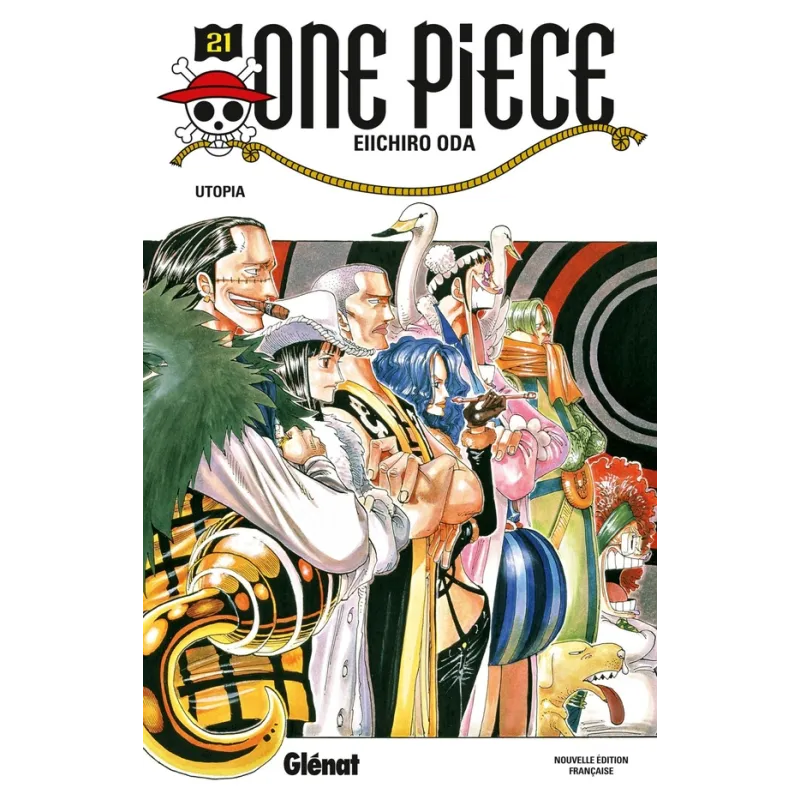 One Piece - édition originale Tome 21 : Utopia - Eiichiro Oda - Glénat - Poche - ravate.com librairie reunion