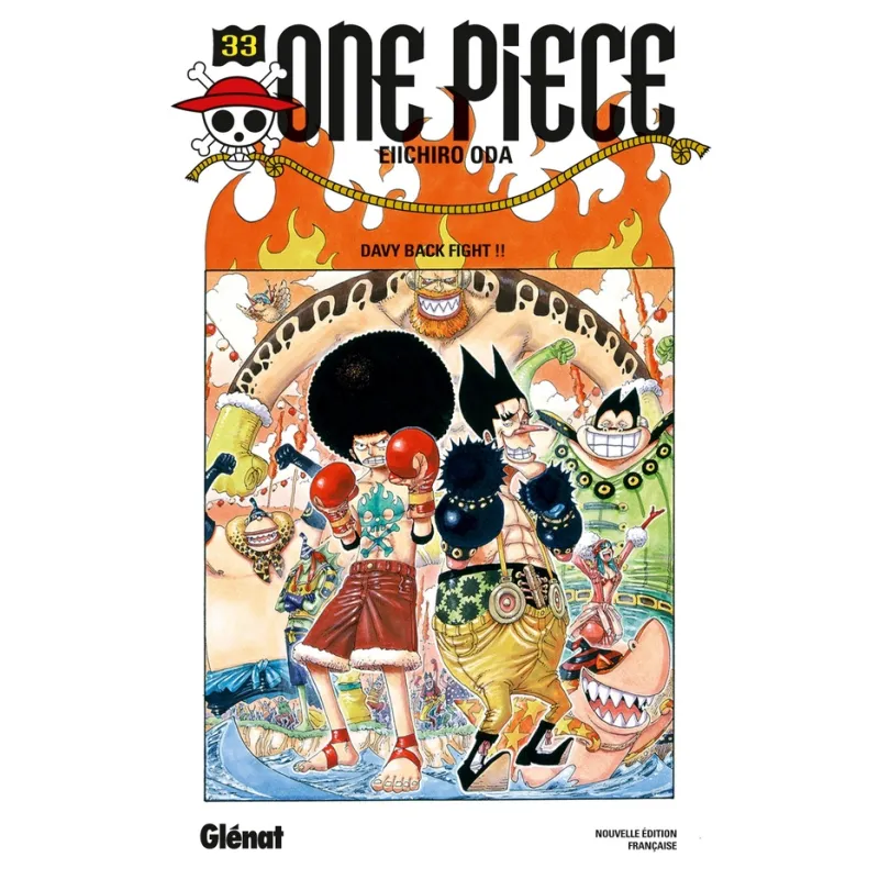 One Piece - édition originale Tome 33 : Davy back fight !! - Eiichiro Oda - Glénat - Poche - ravate.com librairie reunion