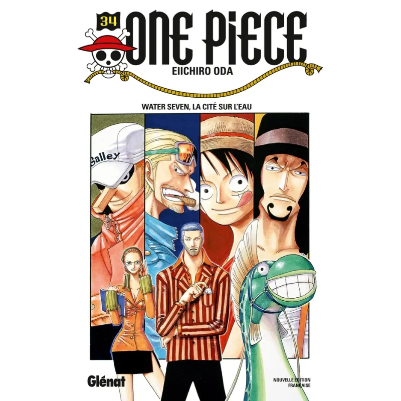 One Piece - édition originale Tome 34 : Water Seven, la cité de l - ravate.com librairie reunion