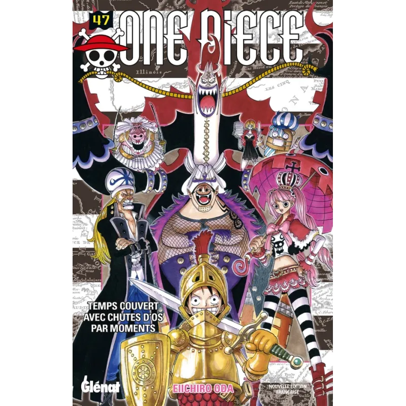 One Piece - édition originale Tome 47 : temps couvert avec chutes d - ravate.com librairie reunion