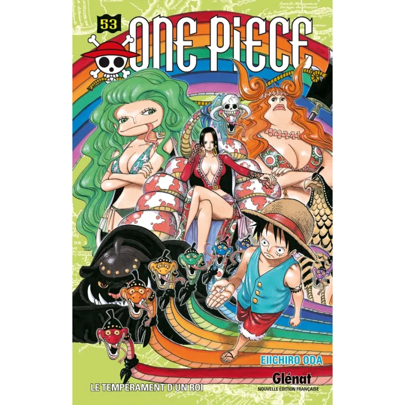 One Piece - édition originale Tome 53 : le tempérament d - ravate.com librairie reunion