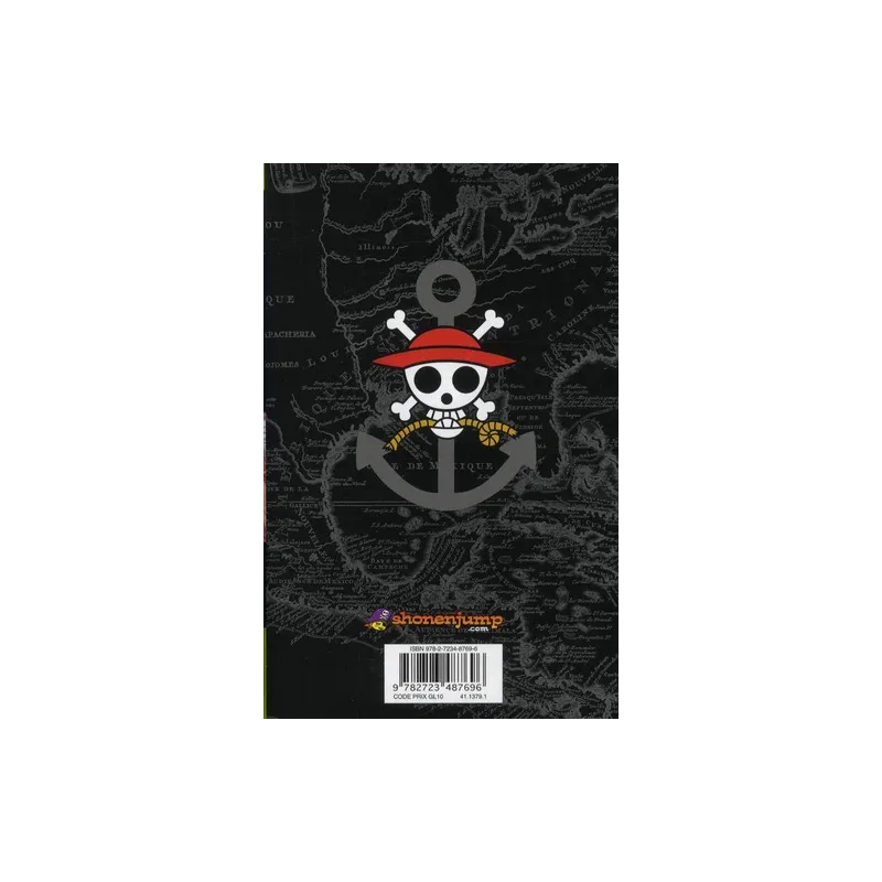 One Piece - édition originale Tome 63 : Otohime et Tiger - Eiichiro Oda - Glénat - Poche - ravate.com librairie reunion