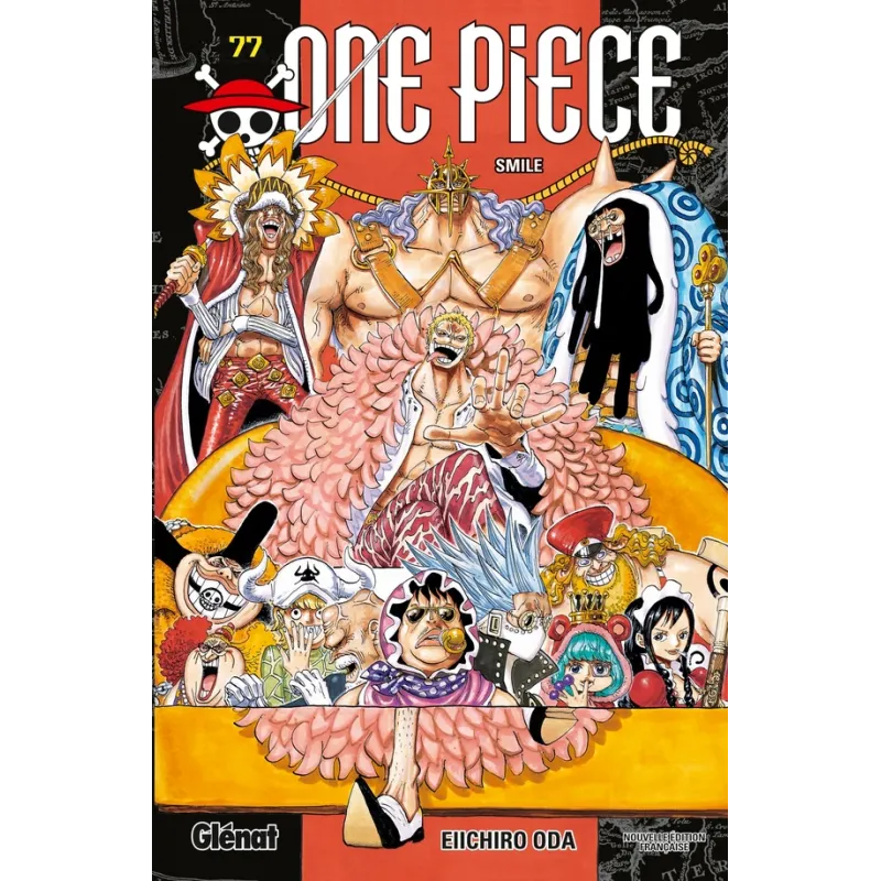 One Piece - édition originale Tome 77 : smile - Eiichiro Oda - Glénat - Poche - ravate.com librairie reunion