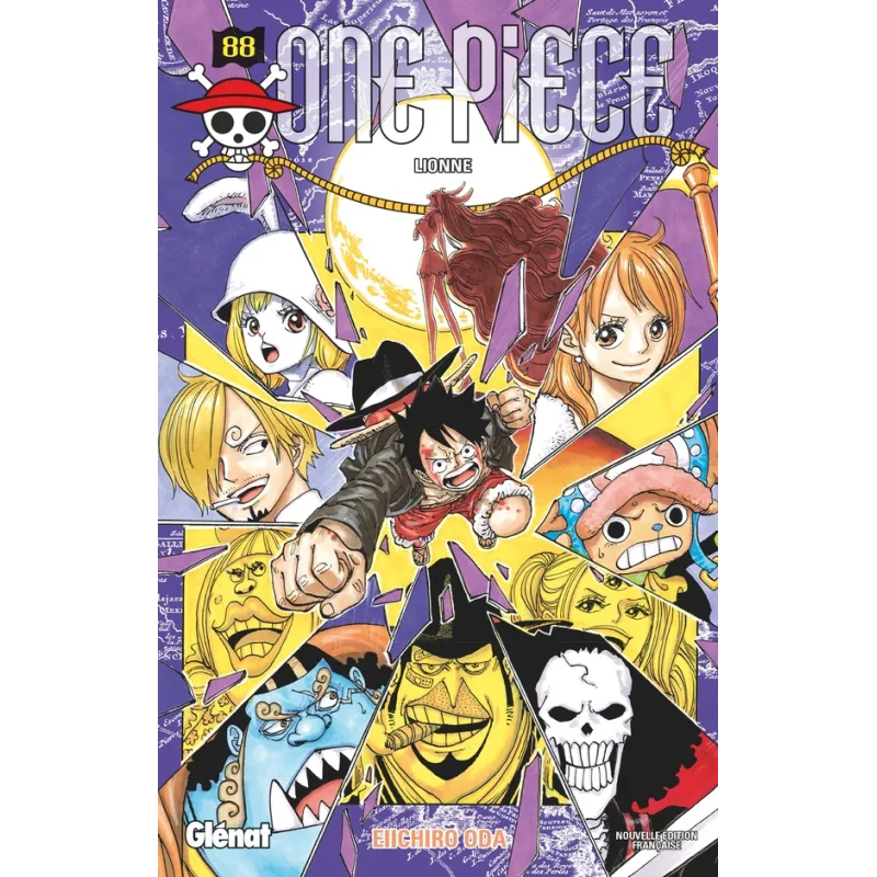 One Piece - édition originale Tome 88 : lionne - Eiichiro Oda - Glénat - Poche - ravate.com librairie reunion