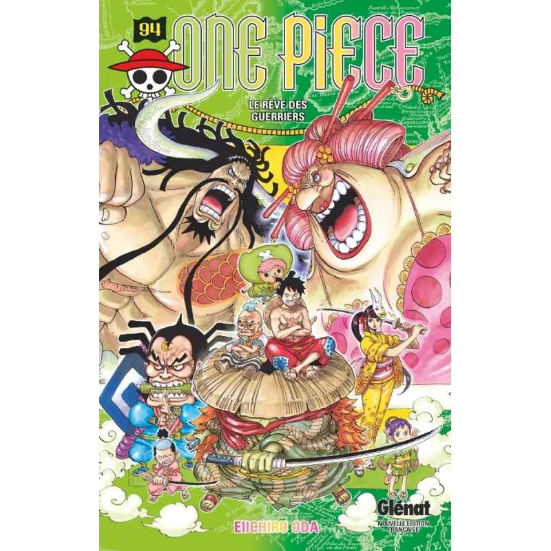 One Piece - édition originale Tome 94 : le rêve des guerriers - Eiichiro Oda - Glénat - Poche - ravate.com librairie reunion
