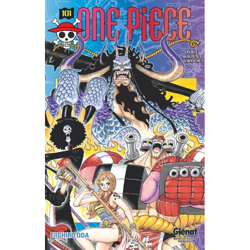 One Piece - édition originale Tome 101 : place aux têtes d - ravate.com librairie reunion