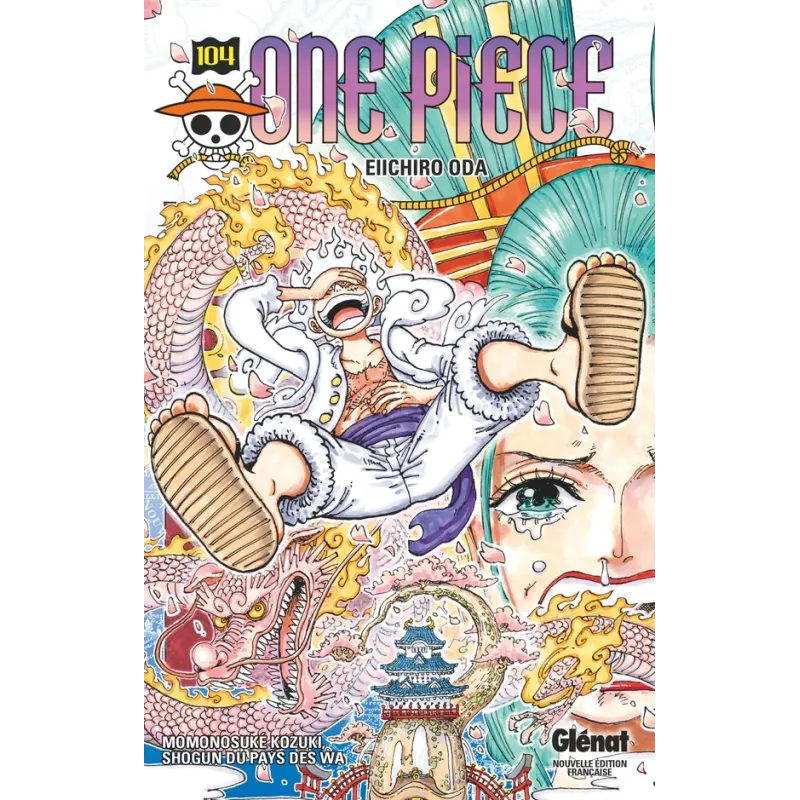 One Piece - édition originale Tome 104 : Shogun du pays des Wa - Eiichiro Oda - Glénat - Poche - ravate.com librairie reunion