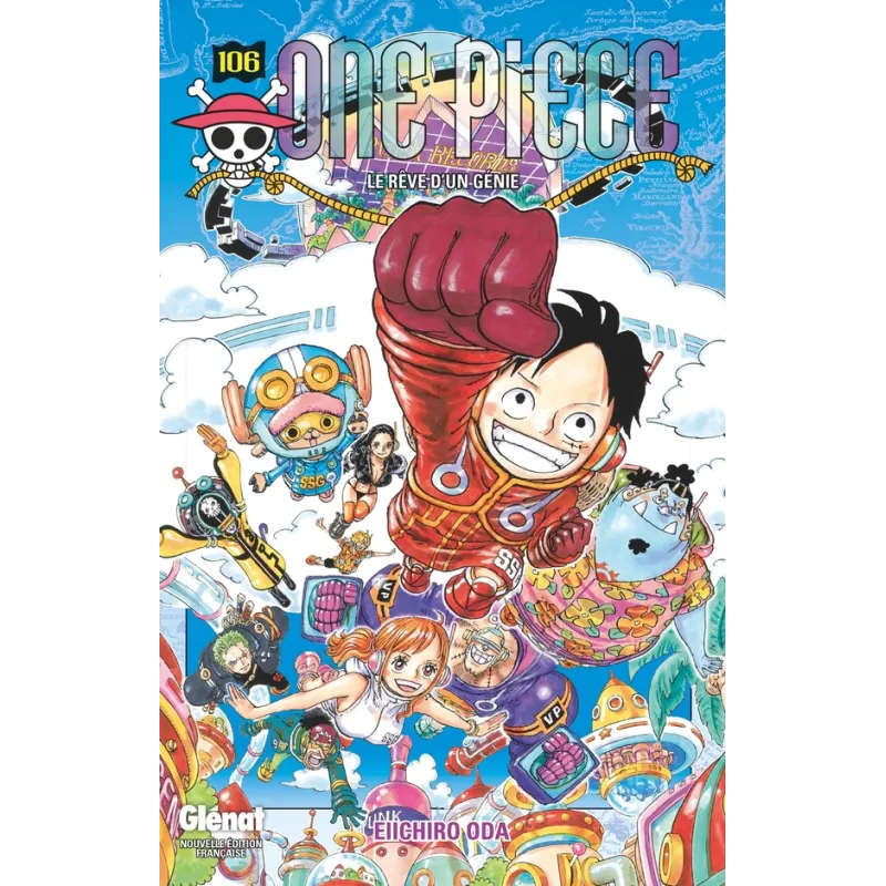 One Piece - édition originale Tome 106 : le rêve d - ravate.com librairie reunion