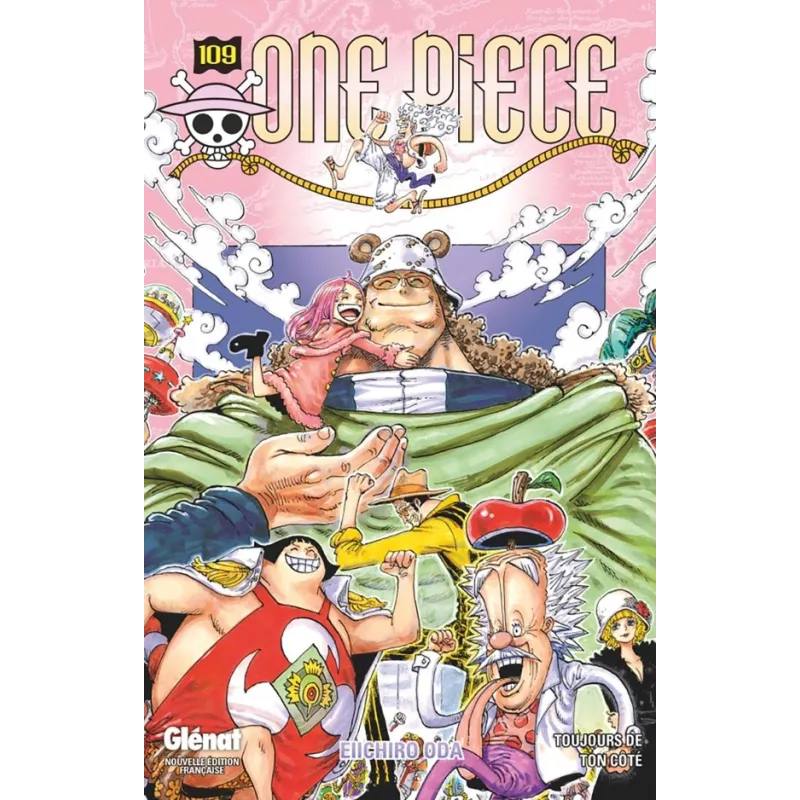 One Piece - édition originale Tome 109 : Toujours de ton côté - Eiichiro Oda - Glénat - Poche - ravate.com librairie reunion