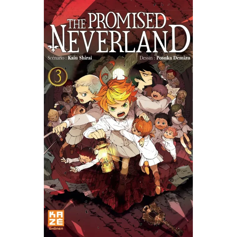 The promised Neverland Tome 3 - Kaiu Shirai, Posuka Demizu, Sylvain Chollet - Crunchyroll - Poche - ravate.com librairie reunion