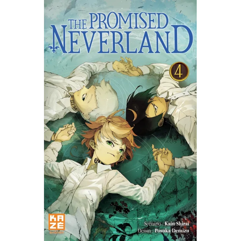 The promised Neverland Tome 4 - Kaiu Shirai, Posuka Demizu, Sylvain Chollet - Crunchyroll - Poche - ravate.com librairie reunion