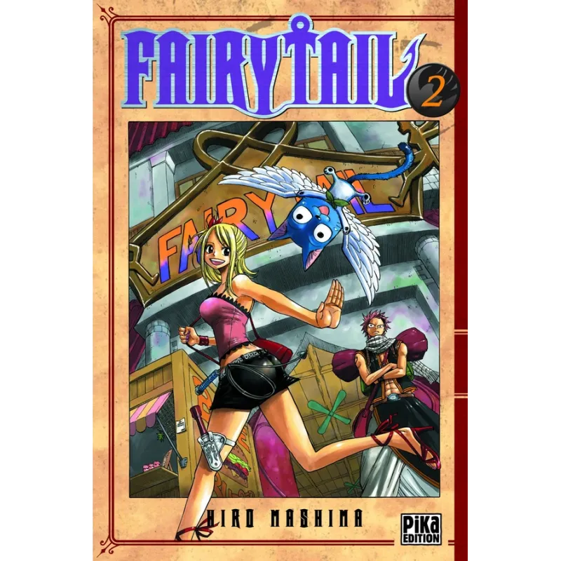 Fairy Tail Tome 2 - Hiro Mashima - Pika Édition - Poche - ravate.com librairie reunion