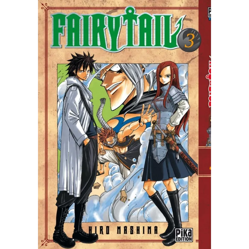 Fairy Tail Tome 3 - Hiro Mashima - Pika Édition - Poche - ravate.com librairie reunion