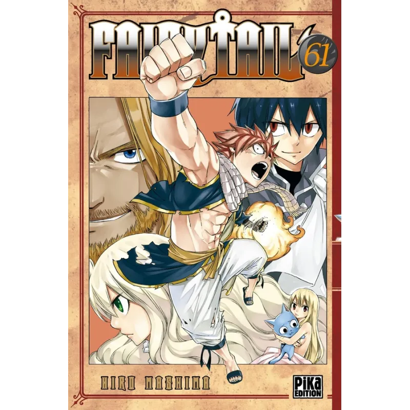 Fairy Tail Tome 61 - Hiro Mashima - Pika Édition - Poche - ravate.com librairie reunion