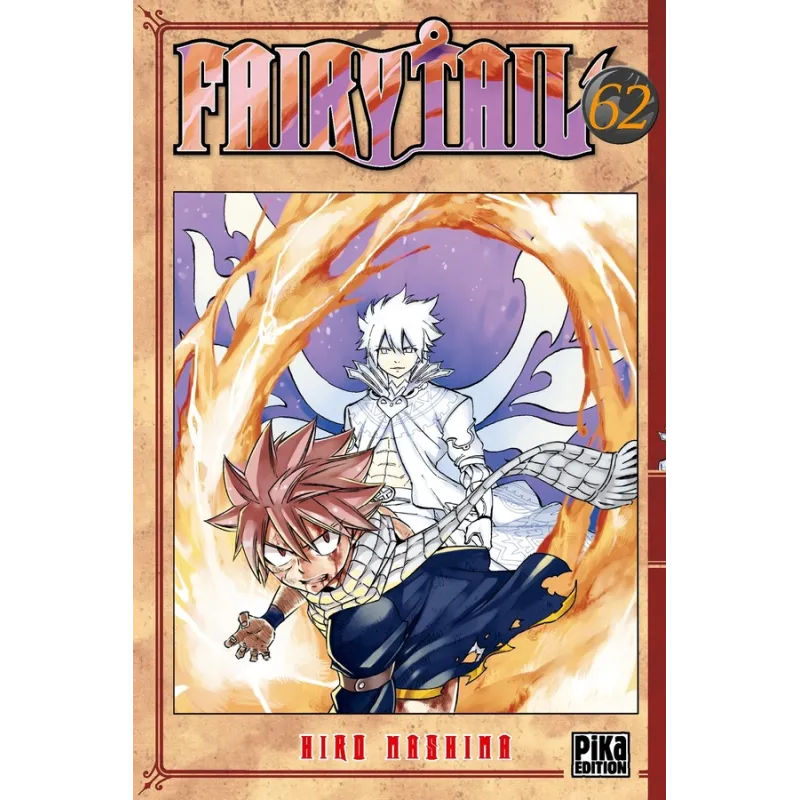 Fairy Tail Tome 62 - Hiro Mashima - Pika Édition - Poche - ravate.com librairie reunion