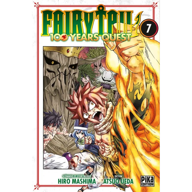 Fairy Tail - 100 years quest Tome 7 - Hiro Mashima, Atsuo Ueda - Pika Édition - Poche - ravate.com librairie reunion
