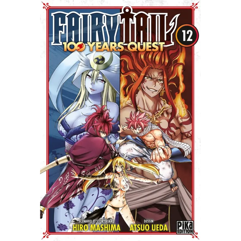 Fairy Tail - 100 years quest Tome 12 - Hiro Mashima, Atsuo Ueda - Pika Édition - Poche - ravate.com librairie reunion