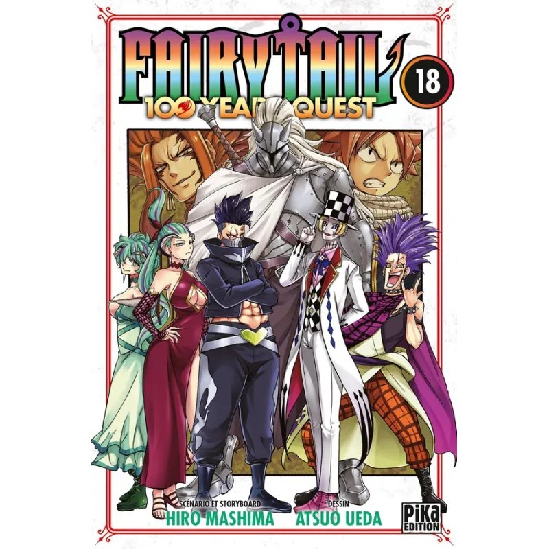 Fairy Tail - 100 years quest Tome 18 - Hiro Mashima, Atsuo Ueda - Pika Édition - Poche - ravate.com librairie reunion