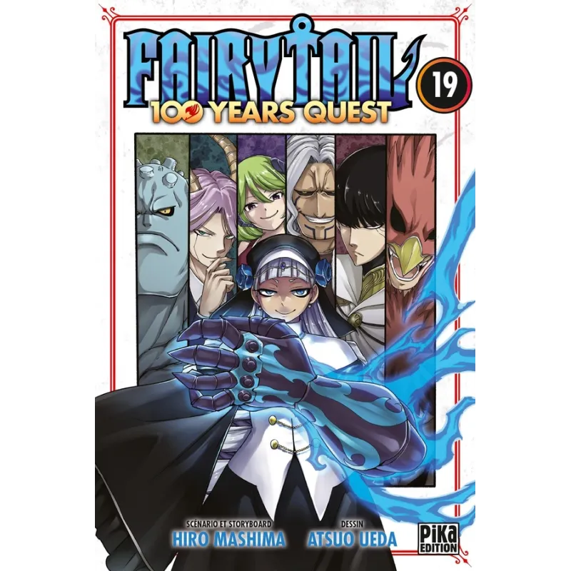 Fairy Tail - 100 years quest Tome 19 - Atsuo Ueda, Hiro Mashima - Pika Édition - Poche - ravate.com librairie reunion