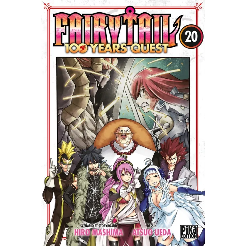 Fairy Tail - 100 years quest Tome 20 - Atsuo Ueda, Hiro Mashima - Pika Édition - Poche - ravate.com librairie reunion
