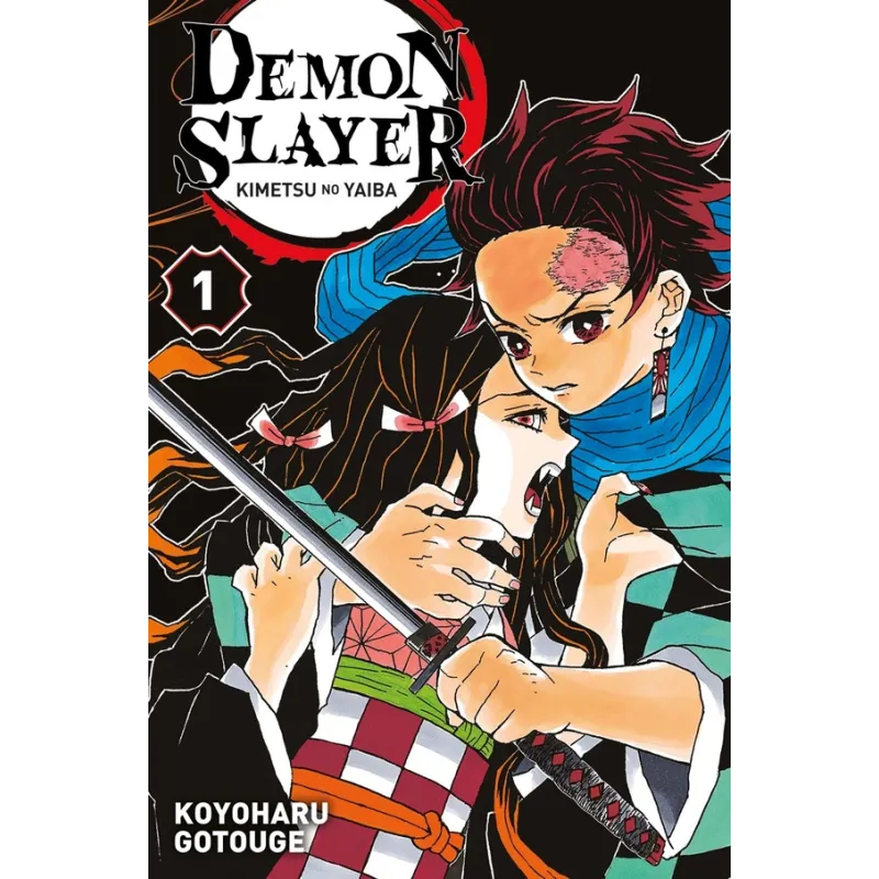 Demon slayer Tome 1 - Koyoharu Gotôge - Panini - Poche - ravate.com librairie reunion
