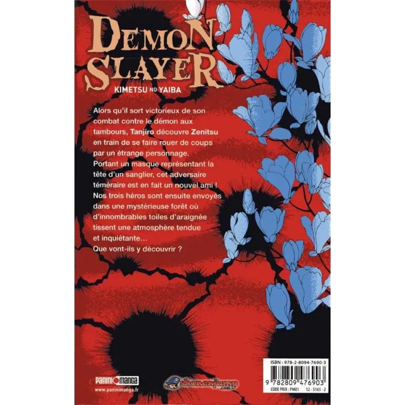 Demon slayer Tome 4 - Koyoharu Gotôge - Panini - Poche - ravate.com librairie reunion