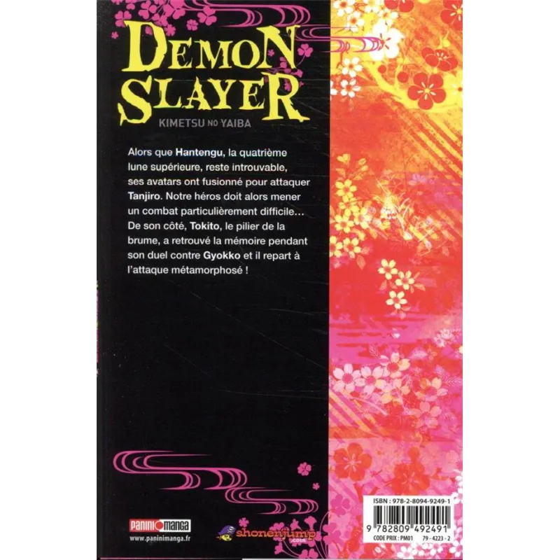 Demon slayer Tome 14 - Koyoharu Gotôge - Panini - Poche - ravate.com librairie reunion