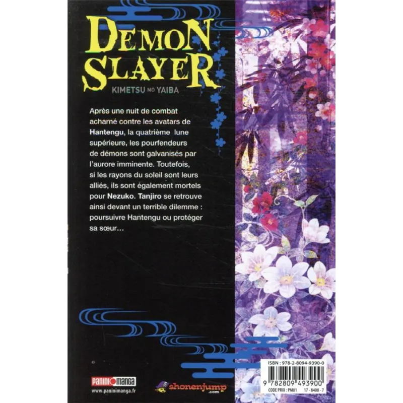 Demon slayer Tome 15 - Koyoharu Gotôge - Panini - Poche - ravate.com librairie reunion