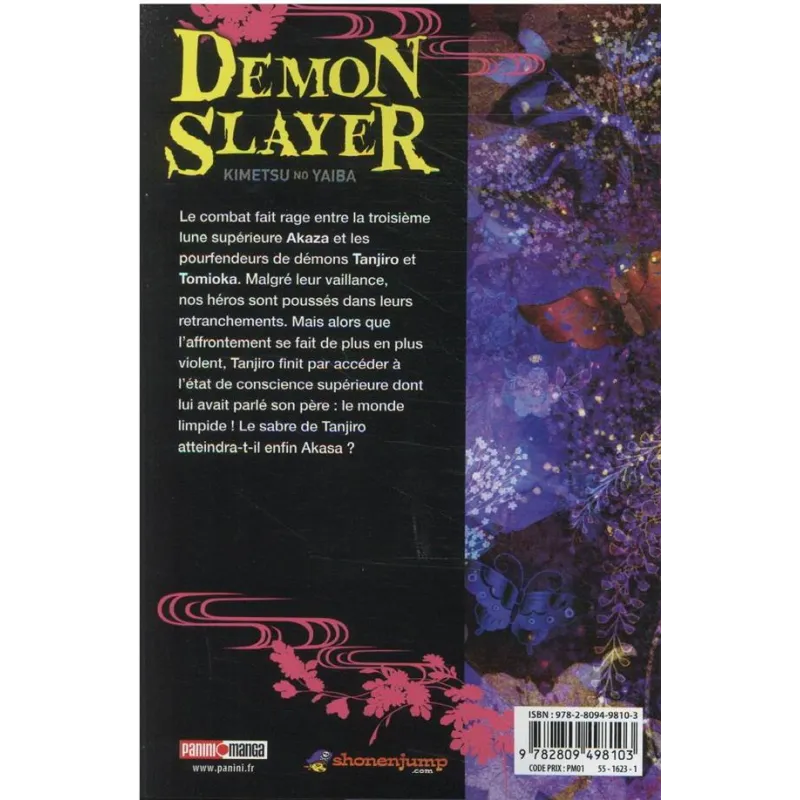 Demon slayer Tome 18 - Koyoharu Gotôge - Panini - Poche - ravate.com librairie reunion