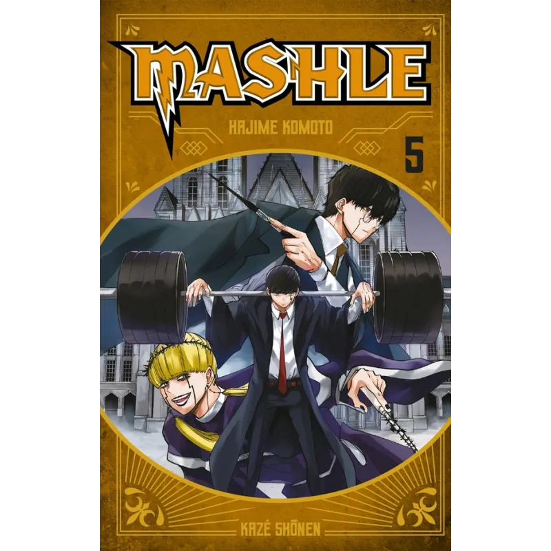 Mashle Tome 5 - Hajime Komoto - Crunchyroll - Poche - ravate.com librairie reunion