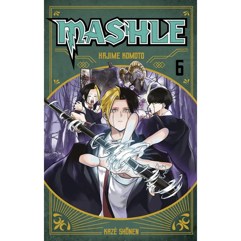 Mashle Tome 6 - Hajime Komoto - Crunchyroll - Poche - ravate.com librairie reunion