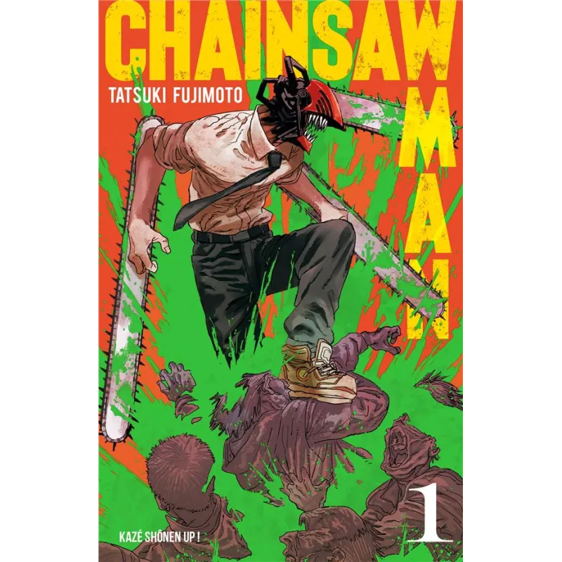 Chainsaw man Tome 1 - Tatsuki Fujimoto - Crunchyroll - Poche - ravate.com librairie reunion