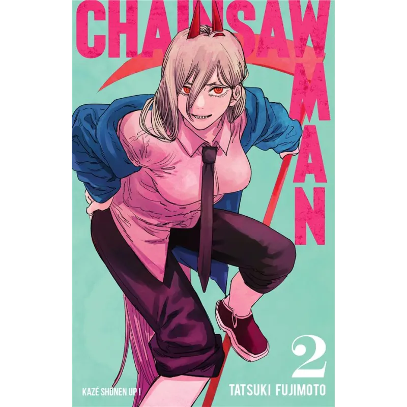 Chainsaw man Tome 2 - Tatsuki Fujimoto - Crunchyroll - Poche - ravate.com librairie reunion