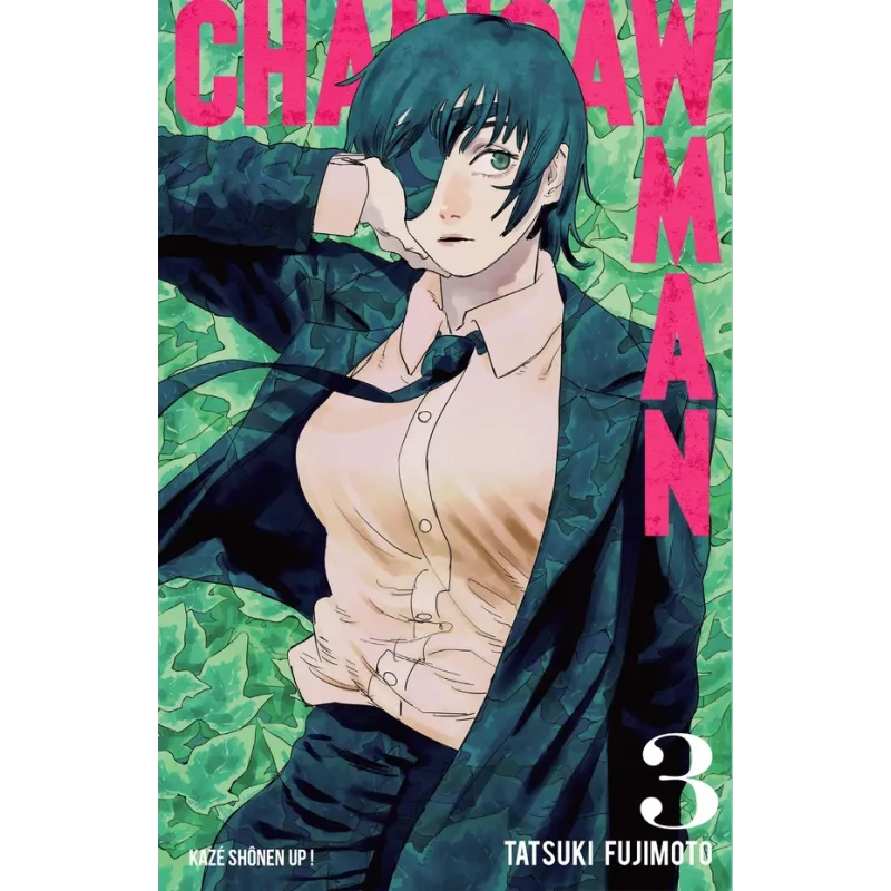 Chainsaw man Tome 3 - Tatsuki Fujimoto - Crunchyroll - Poche - ravate.com librairie reunion