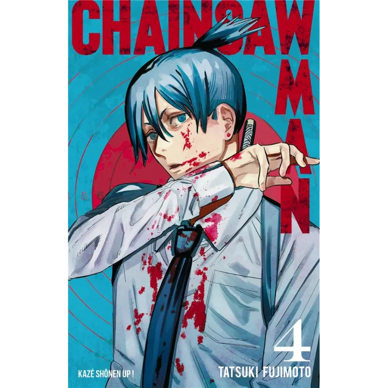 Chainsaw man Tome 4 - Tatsuki Fujimoto - Crunchyroll - Poche - ravate.com librairie reunion