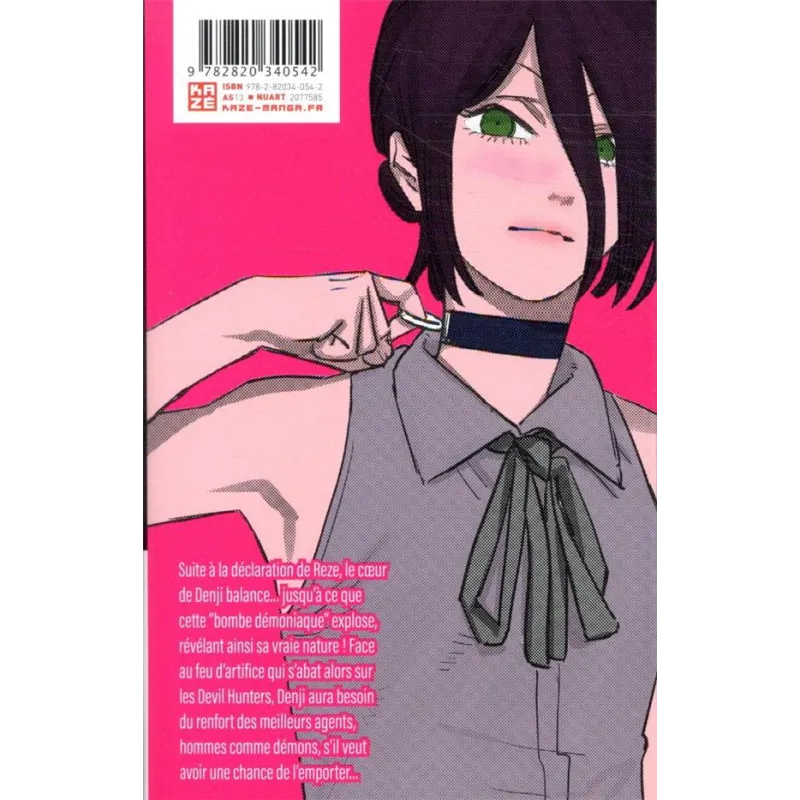 Chainsaw man Tome 6 - Tatsuki Fujimoto - Crunchyroll - Poche - ravate.com librairie reunion