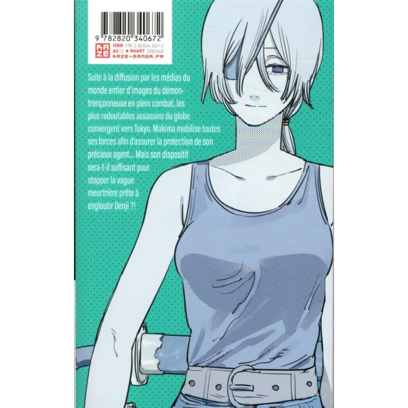 Chainsaw man Tome 7 - Tatsuki Fujimoto - Crunchyroll - Poche - ravate.com librairie reunion