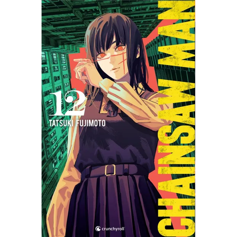Chainsaw man Tome 12 - Tatsuki Fujimoto - Crunchyroll - Poche - ravate.com librairie reunion