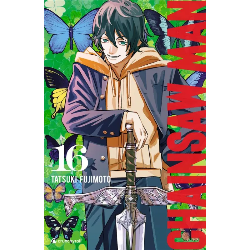 Chainsaw man Tome 16 - Tatsuki Fujimoto - Crunchyroll - Poche - ravate.com librairie reunion