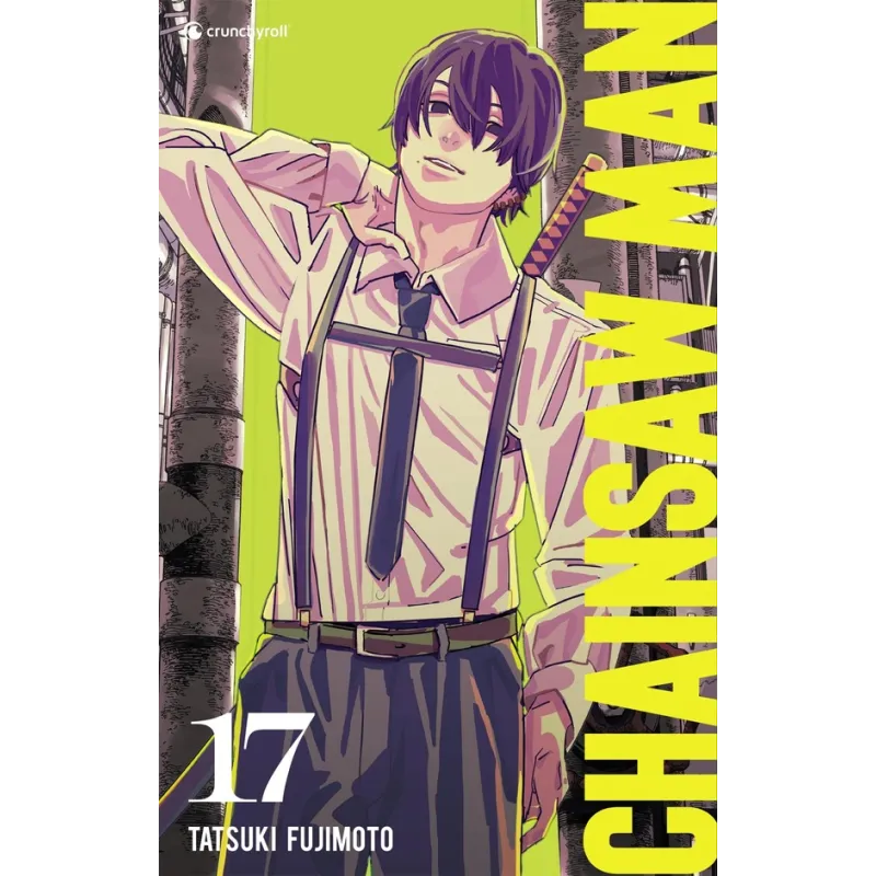 Chainsaw man Tome 17 - Tatsuki Fujimoto - Crunchyroll - Poche - ravate.com librairie reunion