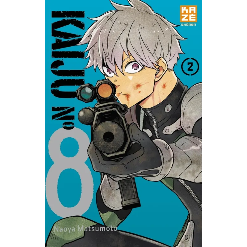 Kaiju n°8 Tome 2 - Naoya Matsumoto - Crunchyroll - Poche - ravate.com librairie reunion