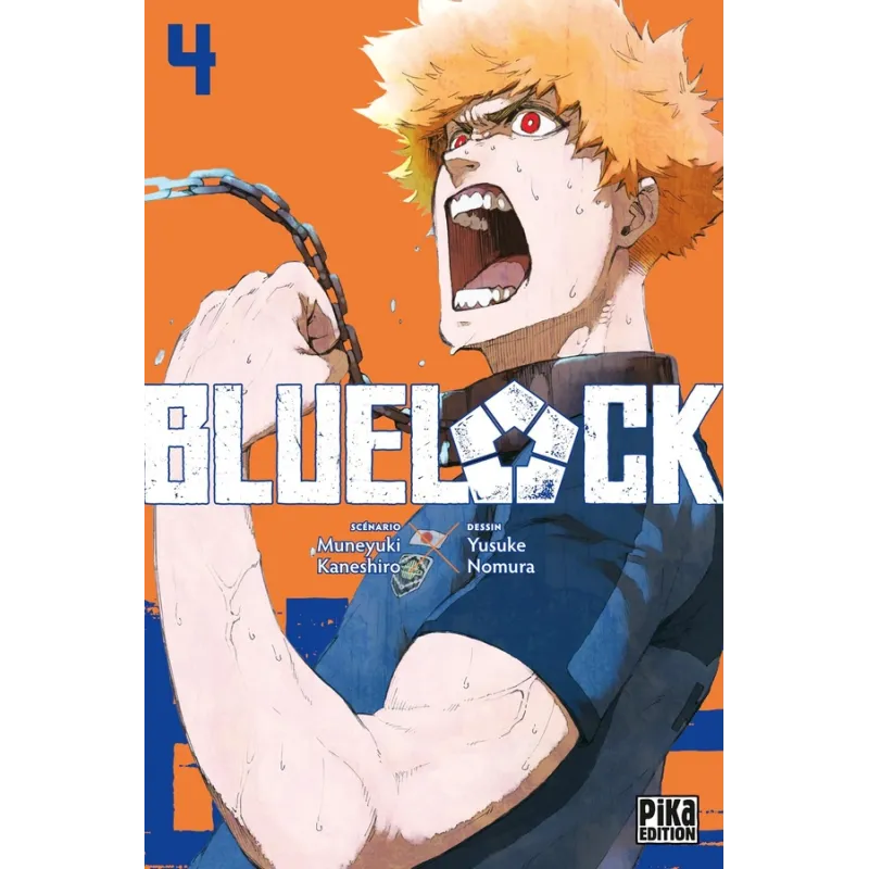Blue lock Tome 4 - Muneyuki Kaneshiro, Yûsuke Nomura - Pika Édition - Poche - ravate.com librairie reunion