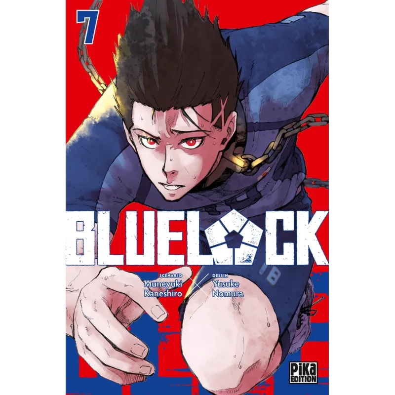 Blue lock Tome 7 - Muneyuki Kaneshiro, Yûsuke Nomura - Pika Édition - Poche - ravate.com librairie reunion